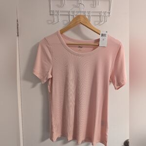 Jenni Soft Pink Short Sleeve Tee